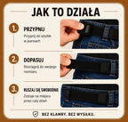 EasyPas pasek bez klamry